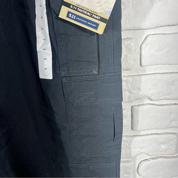 5.11 Tactical Black Canvas Pant size 46 - Picture 11 of 12